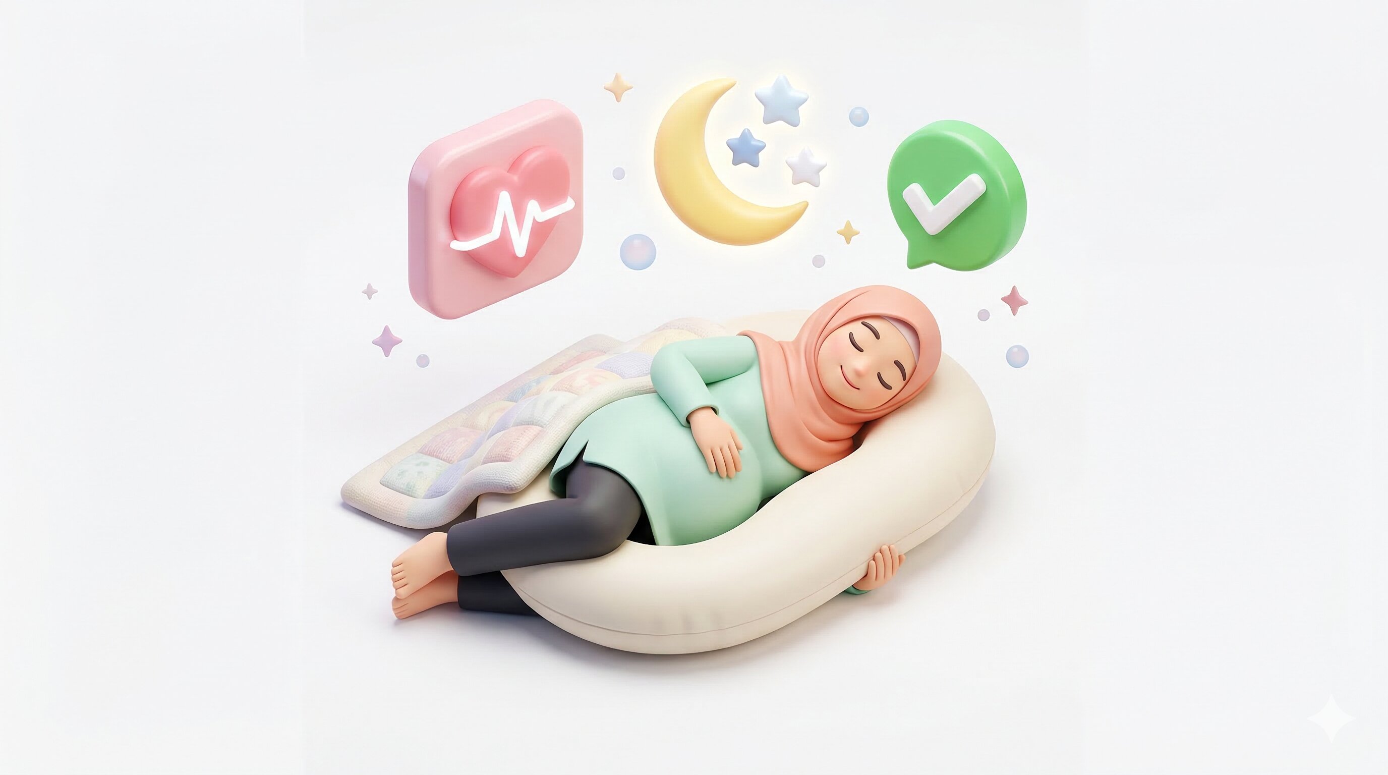 3 Posisi Tidur Paling Aman untuk Ibu Hamil: Bebas Sesak & Nyeri Punggung!